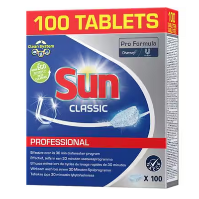 Sun Vaatwastabletten Classic - 100 tabs