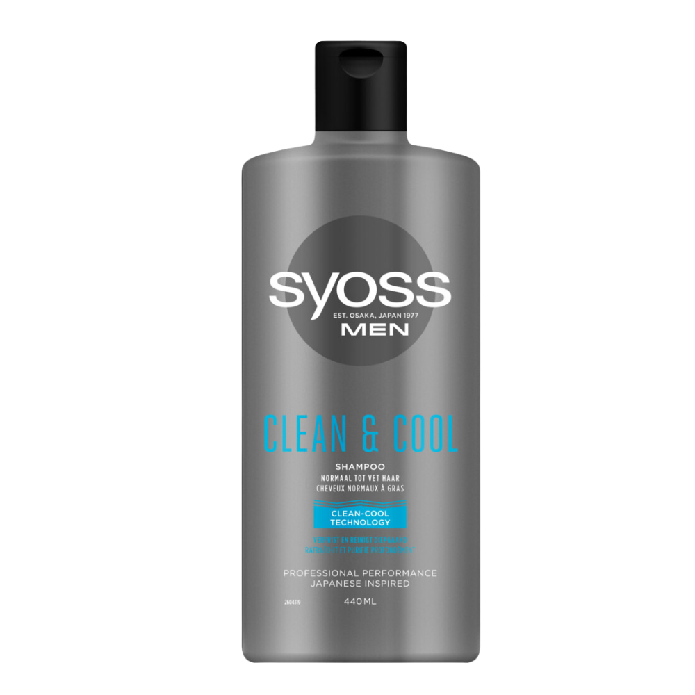 Syoss Men Shampoo Clean & Cool - 440 ml