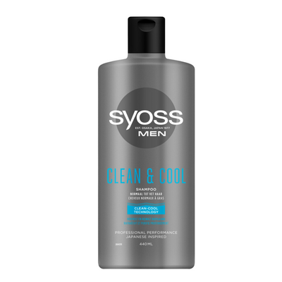 Syoss Men Shampoo Clean & Cool - 440 ml