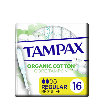 Tampax Tampons Regular Cotton Protection - 16 stuks