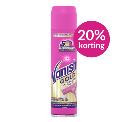 Vanish Gold Mousse Vlekkenverwijderaar Tapijt - 600 ml