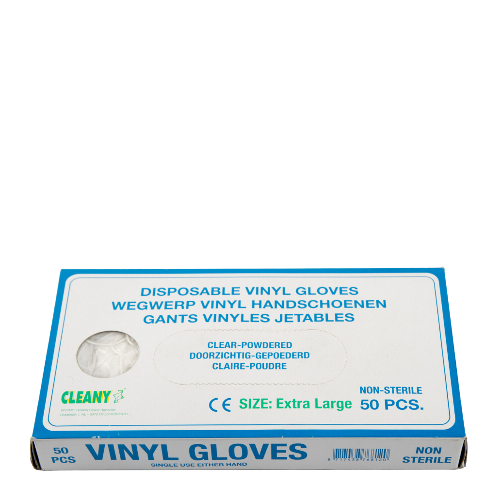 Vinyl Handschoenen XL - 50 stuks