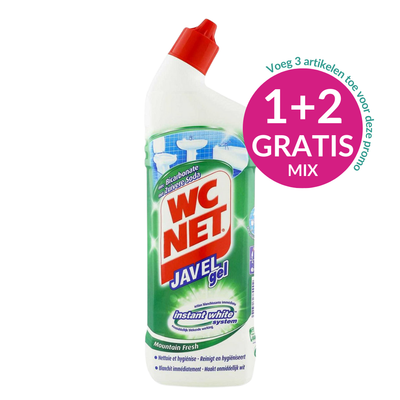 WC Net Toiletreiniger Mountain Fresh - 750 ml