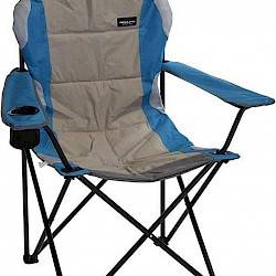 bladerdeeg tweeling knal Redcliffs - Campingstoel - Opvouwbare stoel - Blauw of Groen - 60 x 45 x  110 cm - Clean Company